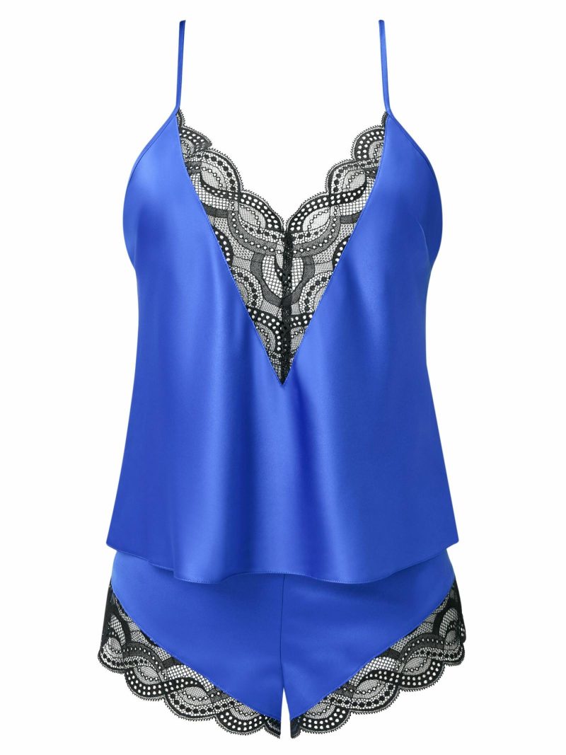 Adoration Cami Set Cobalt | Camis Babydolls & Camis Camis