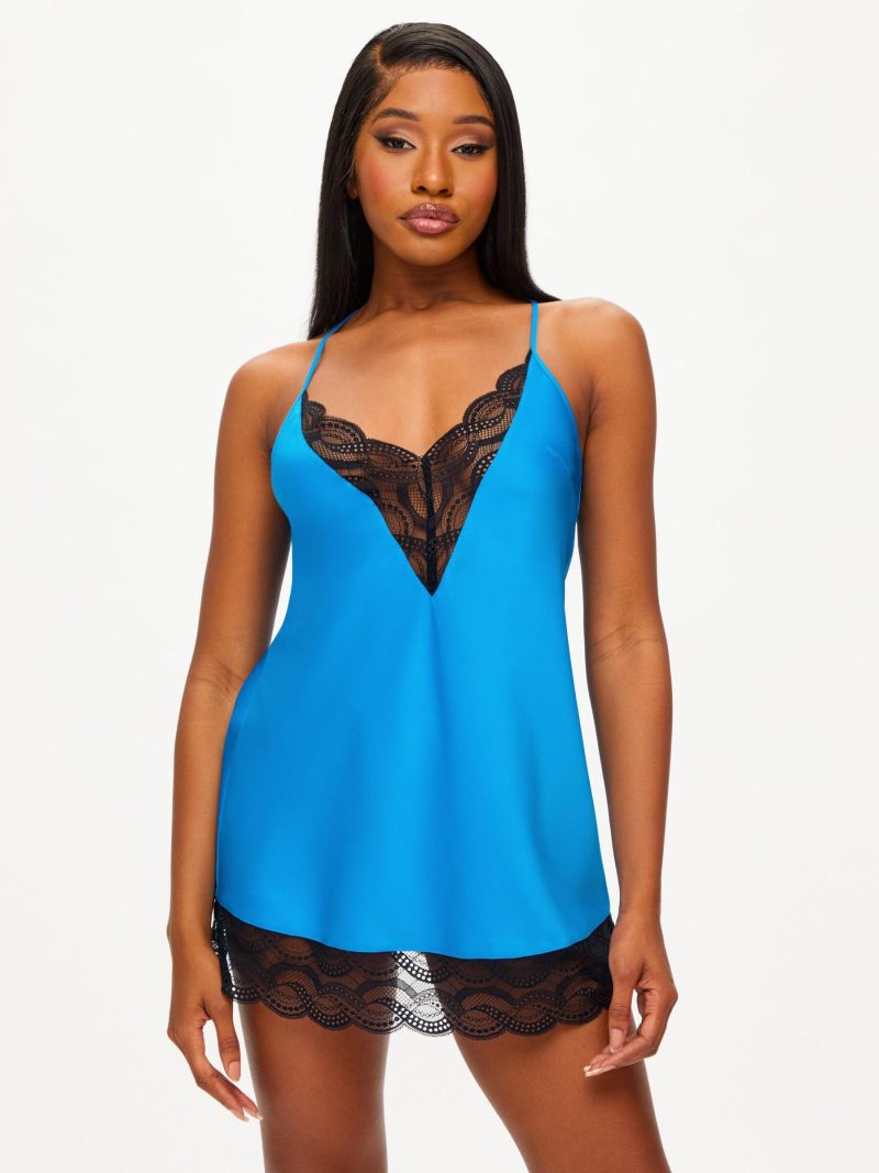 Adoration Chemise Cobalt | Babydolls & Camis Babydolls & Camis Babydolls & Camis