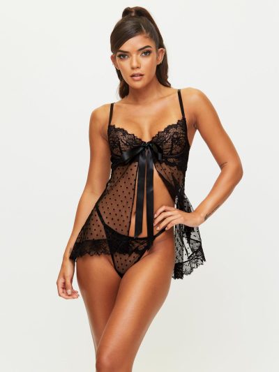 Bon Bon Babydoll Black | Chemises & Babydolls Babydolls & Camis Black