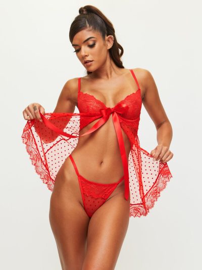 Bon Bon Babydoll Red | Chemises & Babydolls Babydolls & Camis Chemises & Babydolls