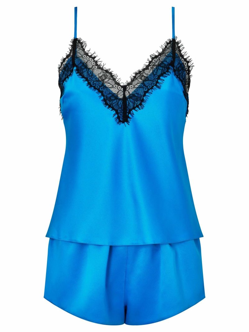 Cerise Cami Set Blue | Babydolls & Camis Babydolls & Camis Babydolls & Camis