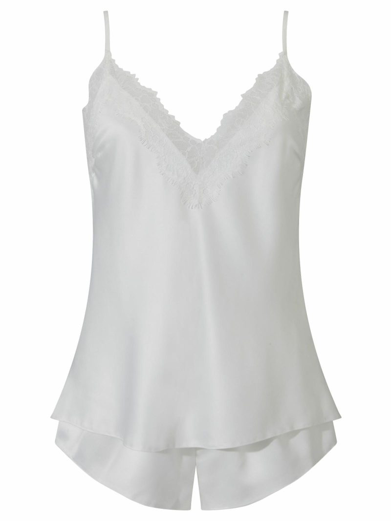 Cerise Cami Set Ivory | Camis Babydolls & Camis Camis