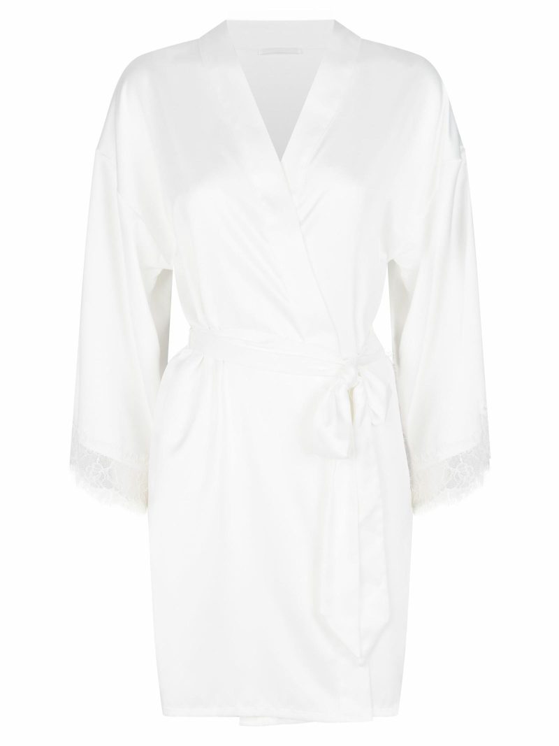 Cherryann Robe Ivory | Robes Nightwear Ivory