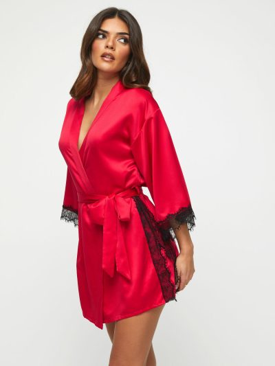 Cherryann Robe Red | Robes Nightwear Red