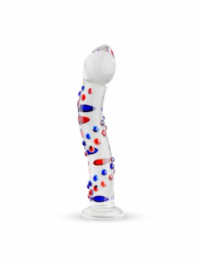 Dotted Glass Dildo | Top Rated Anal Toys Anal Toys