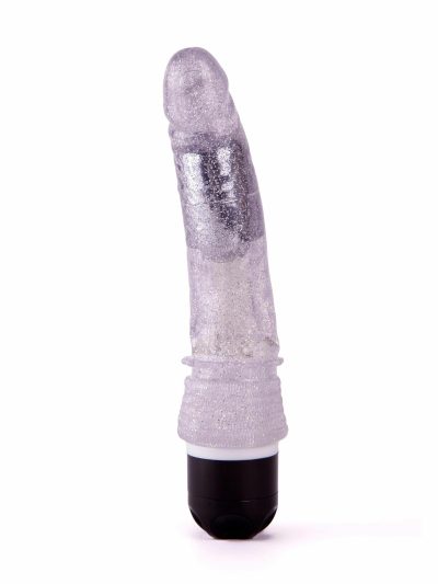 Glitter Jelly Vibrating Dildo | Vibrators Dildos Dildos