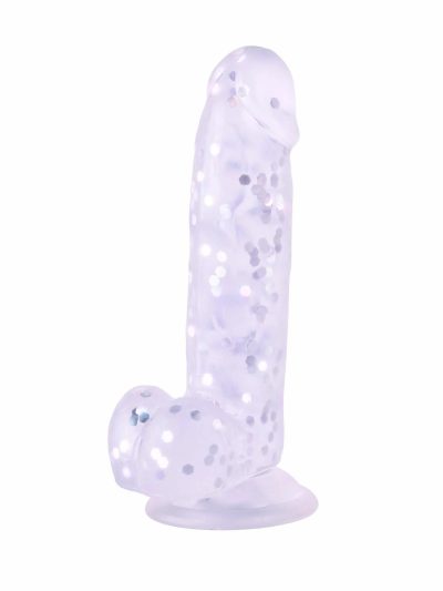 Glitter Textured 6" Dildo | Dildos Anal Toys Anal Toys