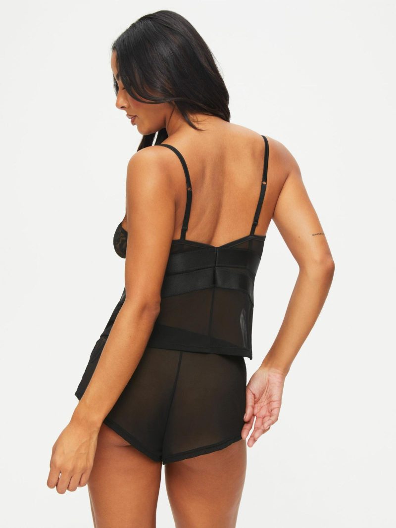 Gracious Cami Set Black | Pyjamas Babydolls & Camis Black