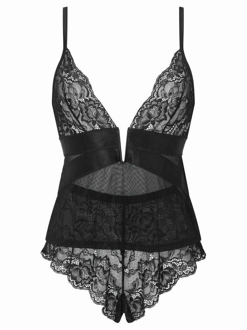 Gracious Cami Set Black | Pyjamas Babydolls & Camis Black