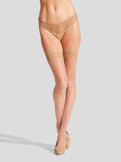 Lace Top Hold Ups Nude 02.1 | Stockings Lingerie Nude 02.1