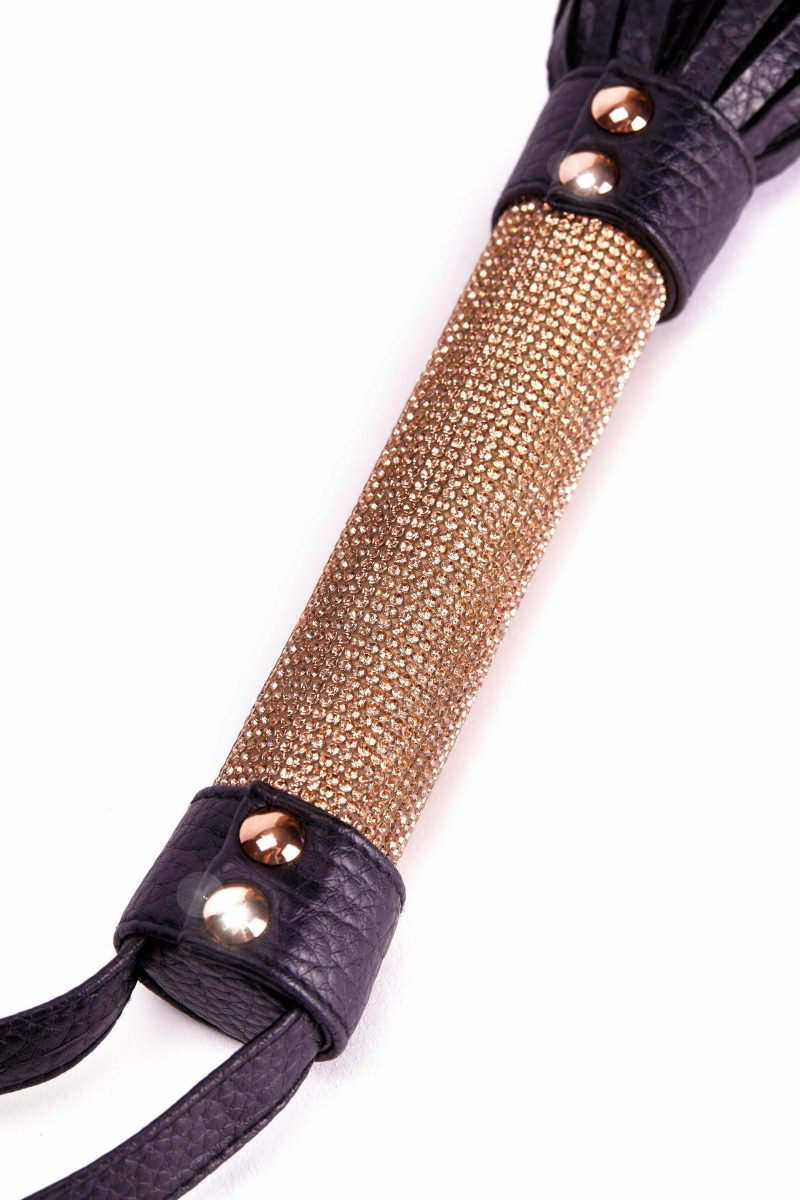 Parlour Diamante Flogger | Whips, Paddles & Ticklers Bondage Sensation Play