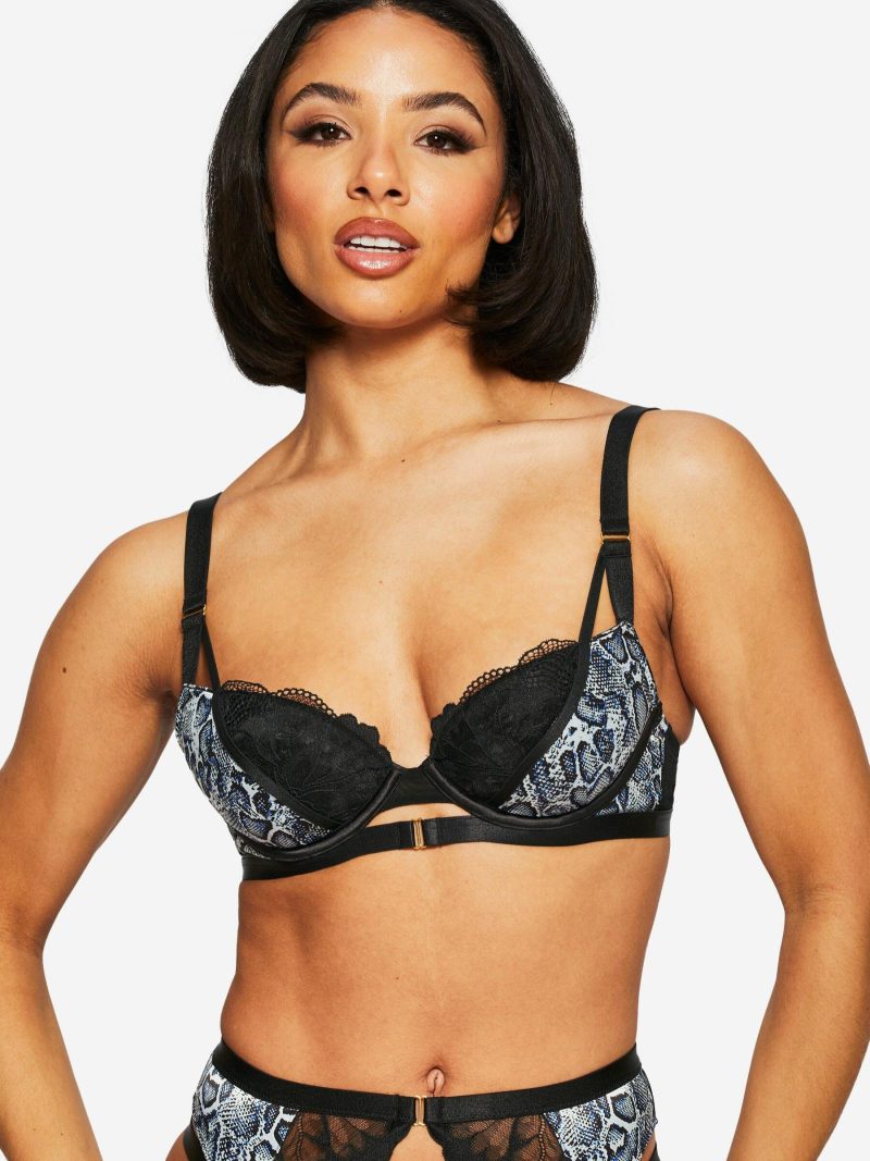 Rapturous Padded Plunge Bra Black | Bras Bras Black