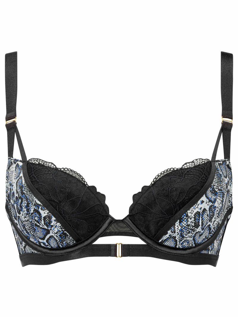 Rapturous Padded Plunge Bra Black | Bras Bras Black