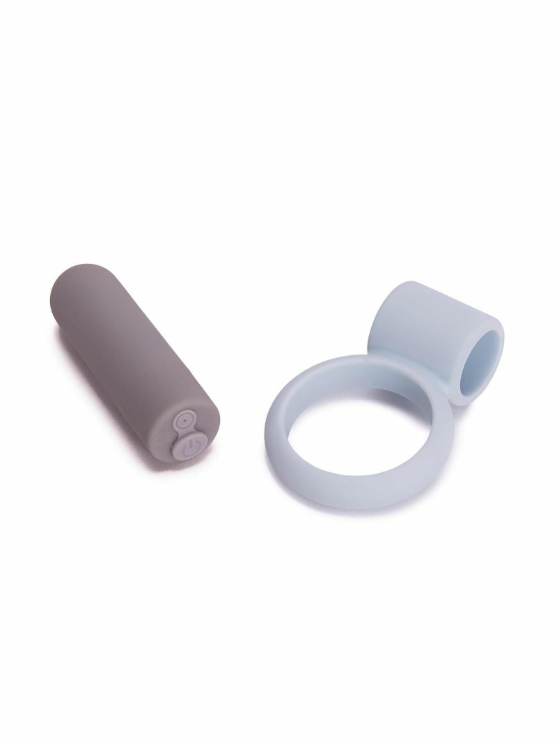 Rechargeable Vibrating Bullet Cock Ring | Male Sex Toys Cock Rings Cock Rings