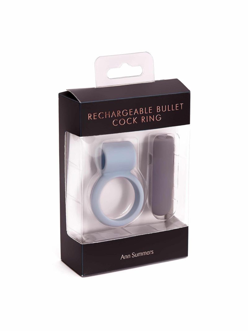 Rechargeable Vibrating Bullet Cock Ring | Male Sex Toys Cock Rings Cock Rings