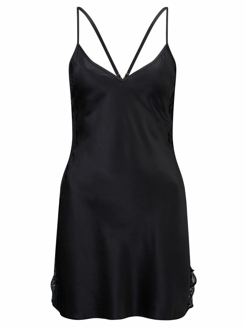 Rosalie Chemise Black | Chemises & Babydolls Babydolls & Camis Black