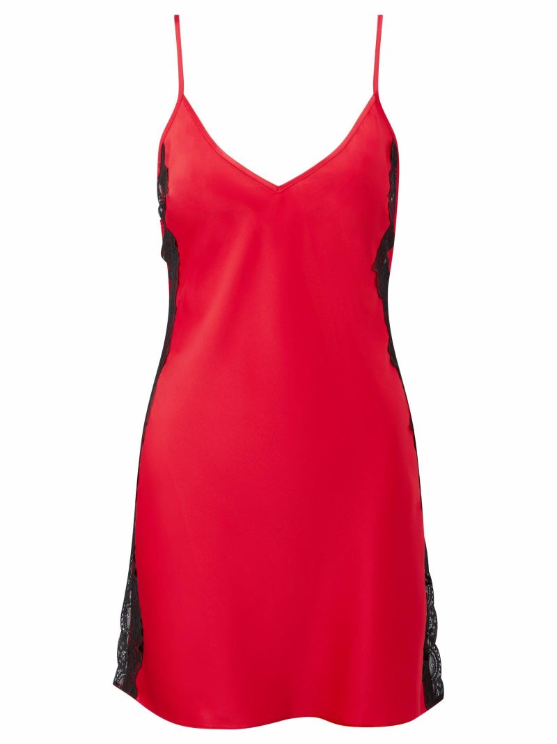 Rosalie Chemise Red | Chemises & Babydolls Babydolls & Camis Chemises & Babydolls