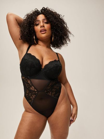 Sexy Lace Planet Body Black | Everyday Lingerie Bodies Black