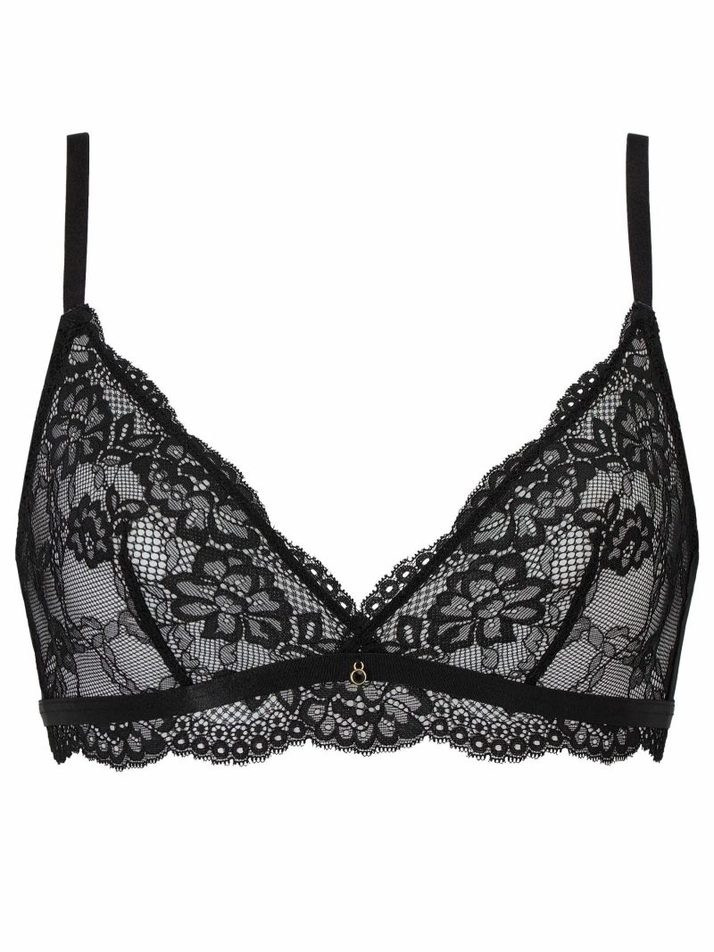 Sexy Lace Planet Bralette Black | Everyday Lingerie Everyday Lingerie Black