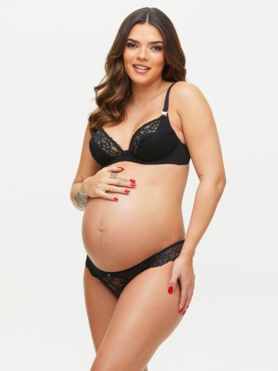 Sexy Lace Planet Maternity & Nursing Bra Black | Everyday Lingerie Bras Black