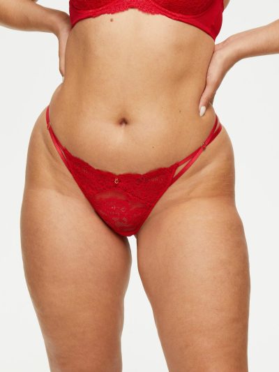 Sexy Lace Planet String Red | Everyday Lingerie Everyday Lingerie Everyday Lingerie