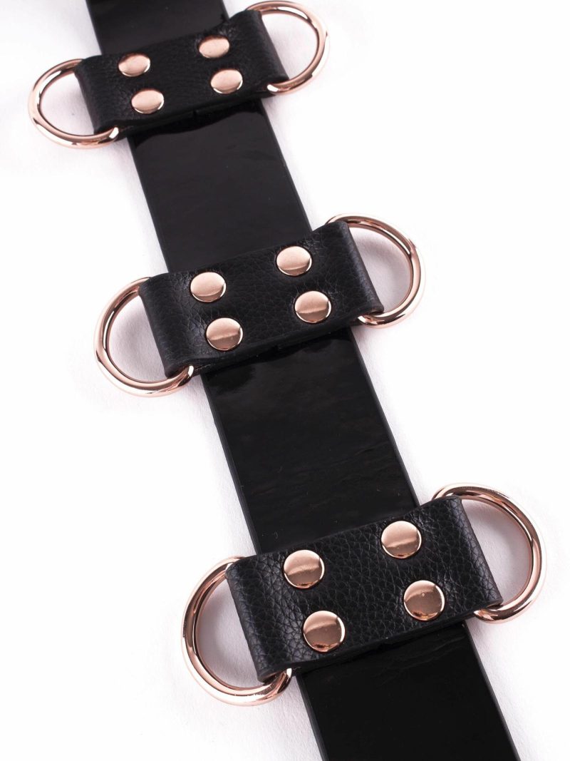 Signature Faux Leather Neck To Wrist Restraint | Handcuffs & Restraints Bondage Handcuffs & Restraints