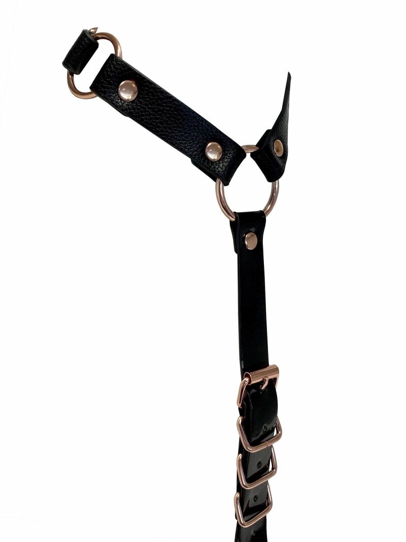 Signature High Shine Body Harness | Harnesses Bondage Bondage Clothing