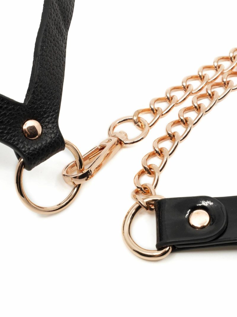 Signature Strappy Collar And Lead | Handcuffs & Restraints Bondage Handcuffs & Restraints