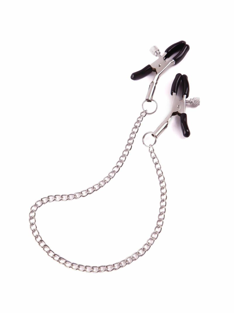 Silver Nipple Clamps | Sensation Play Bondage Light Bondage