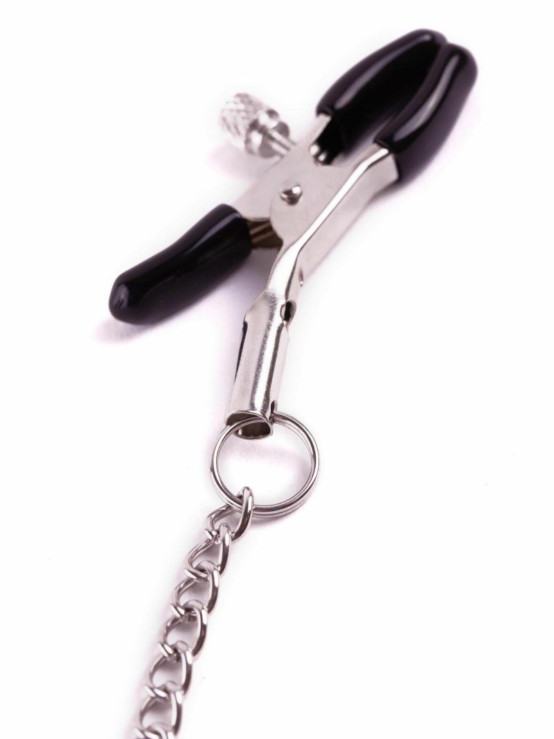 Silver Nipple Clamps | Sensation Play Bondage Light Bondage