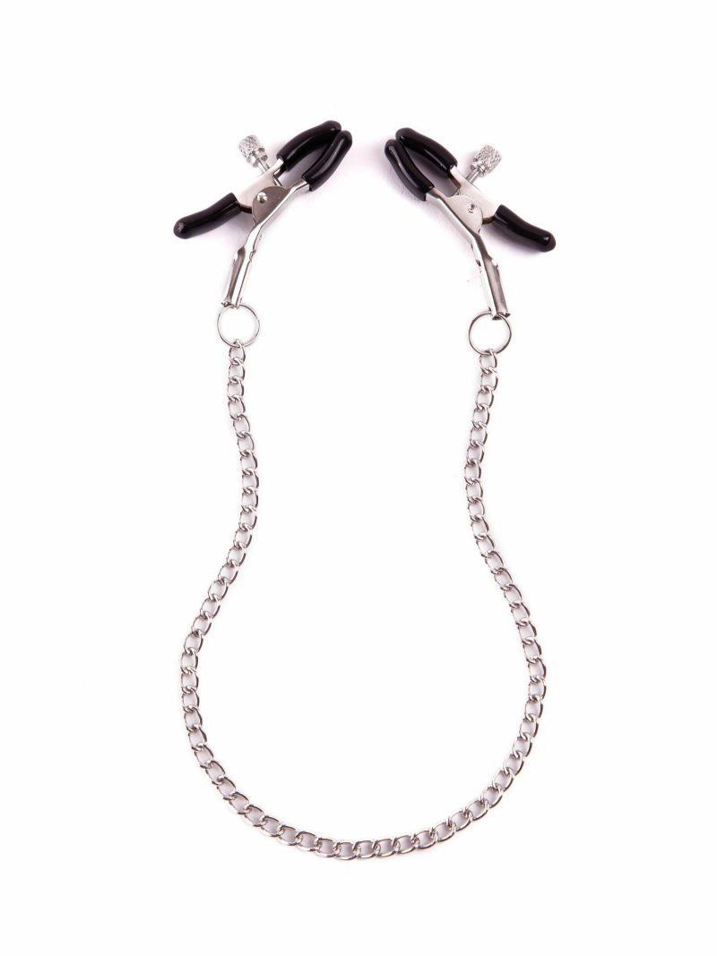 Silver Nipple Clamps | Sensation Play Bondage Light Bondage