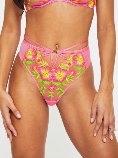 Summer Breeze High Waist Brazilian Multi | Knickers & Thongs Knickers & Thongs Knickers & Thongs