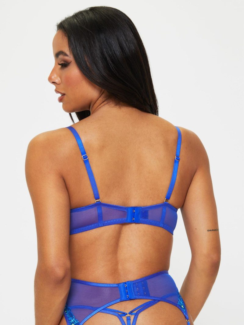 Surreal Padded Plunge Bra Cobalt | Bras Bras Bras