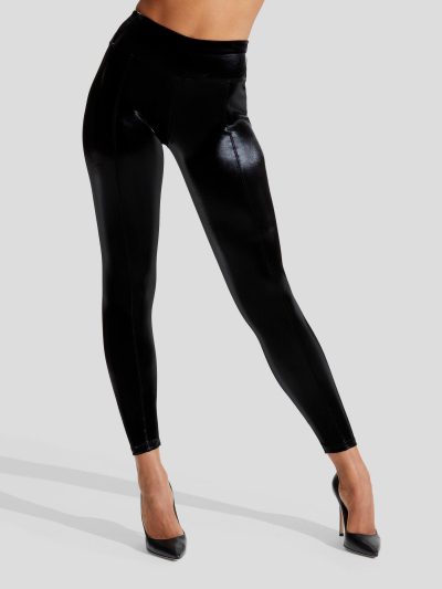 The High Gloss Pu Legging Black | Wet Look Lingerie Erotic Black