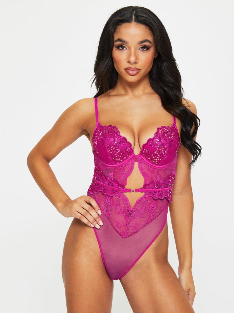 The Icon Padded Body Bright Purple | Bodies Bodies Bodies