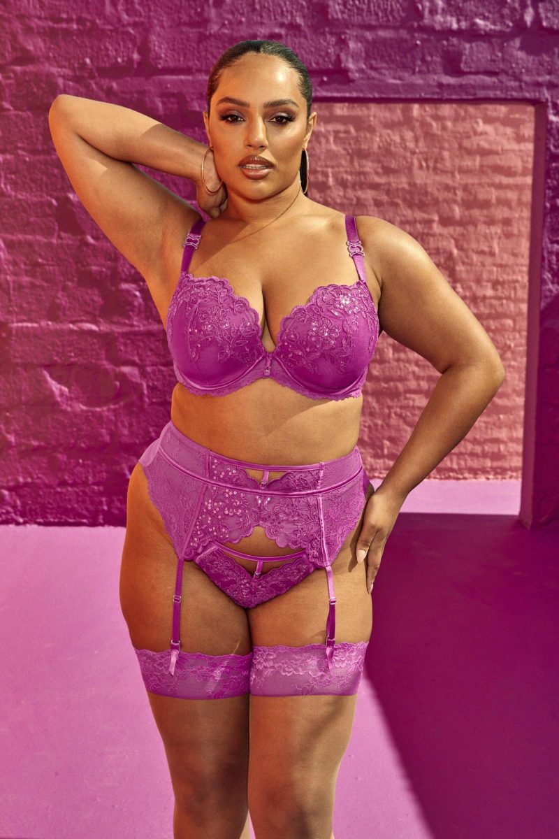 The Icon Padded Plunge Bra Bright Purple | Bras Bras Bras