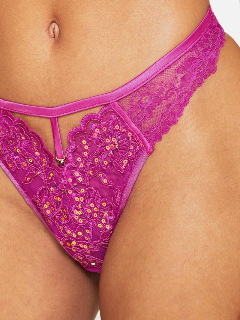 The Icon Thong Bright Purple | Knickers & Thongs Knickers & Thongs Bright Purple