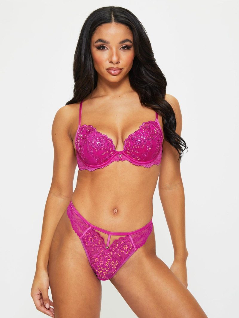 The Icon Thong Bright Purple | Knickers & Thongs Knickers & Thongs Bright Purple