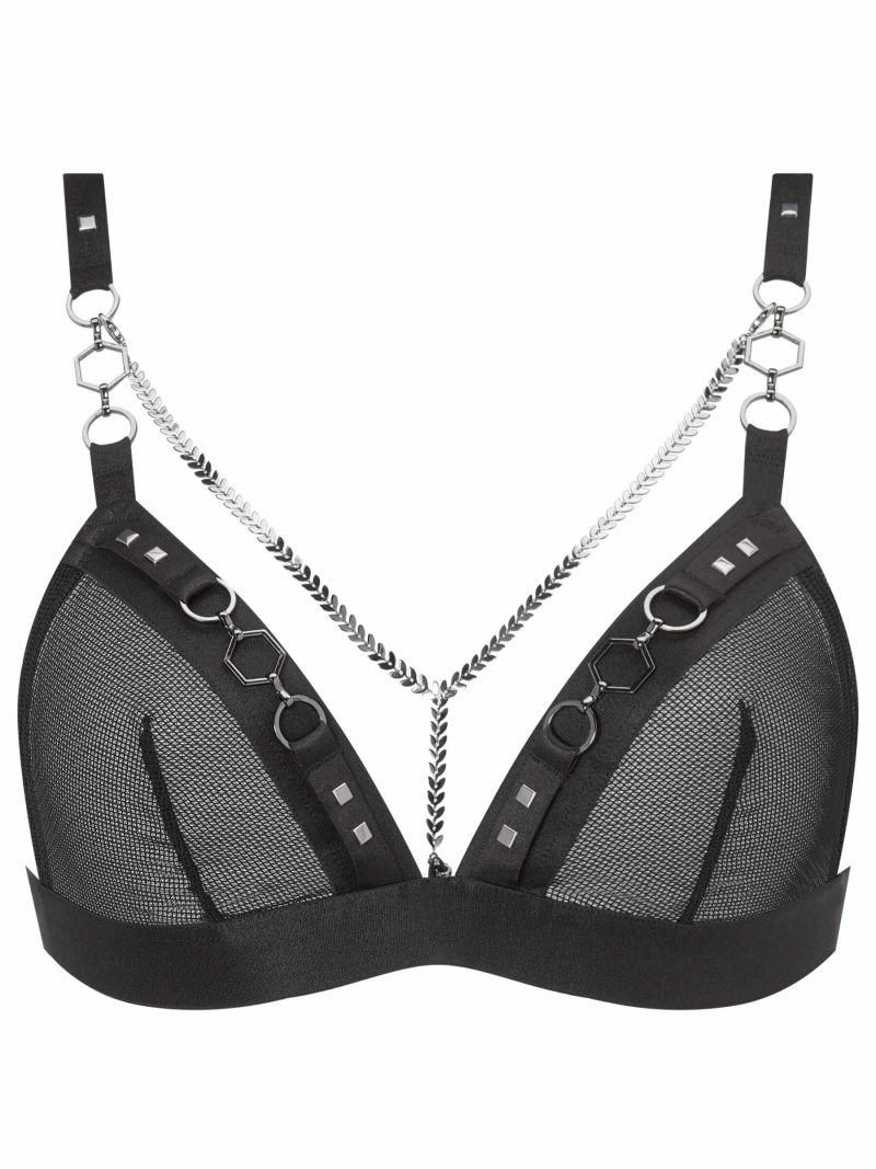 Troublemaker Non Padded Bralette Black | Bras Bras Black