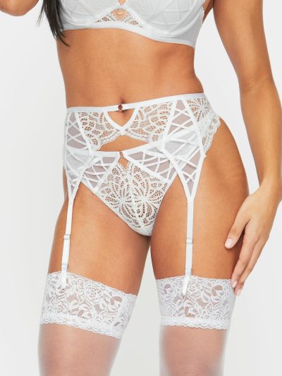 Unforgettable Suspender Belt White | Everyday Lingerie Everyday Lingerie Everyday Lingerie