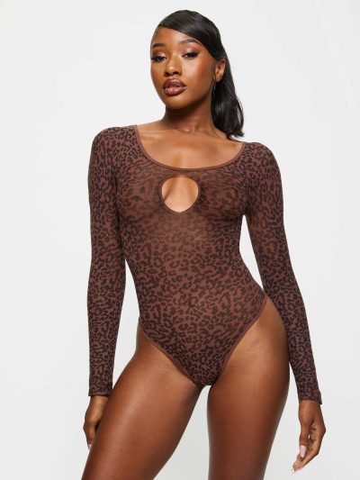 Wild Love Body Brown | See Through Lingerie Bodies Brown